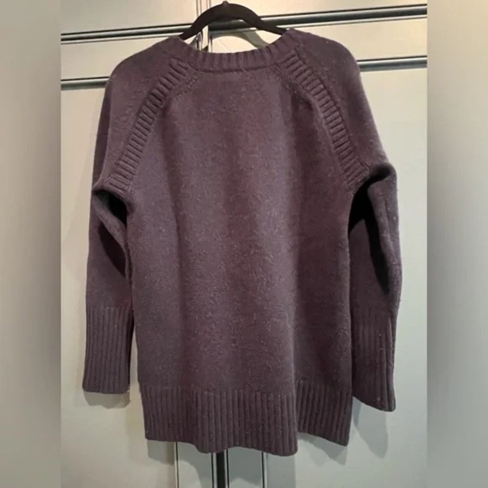 J. Crew Women's Plum Crew Neck Sweater